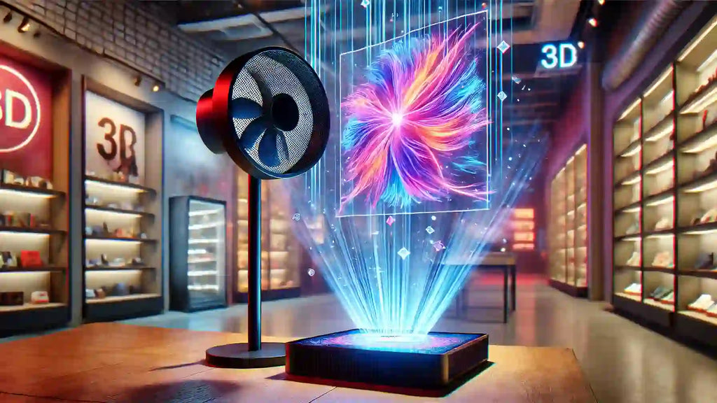 360° Holographic Display Fan | 3D Hologram Projector Player